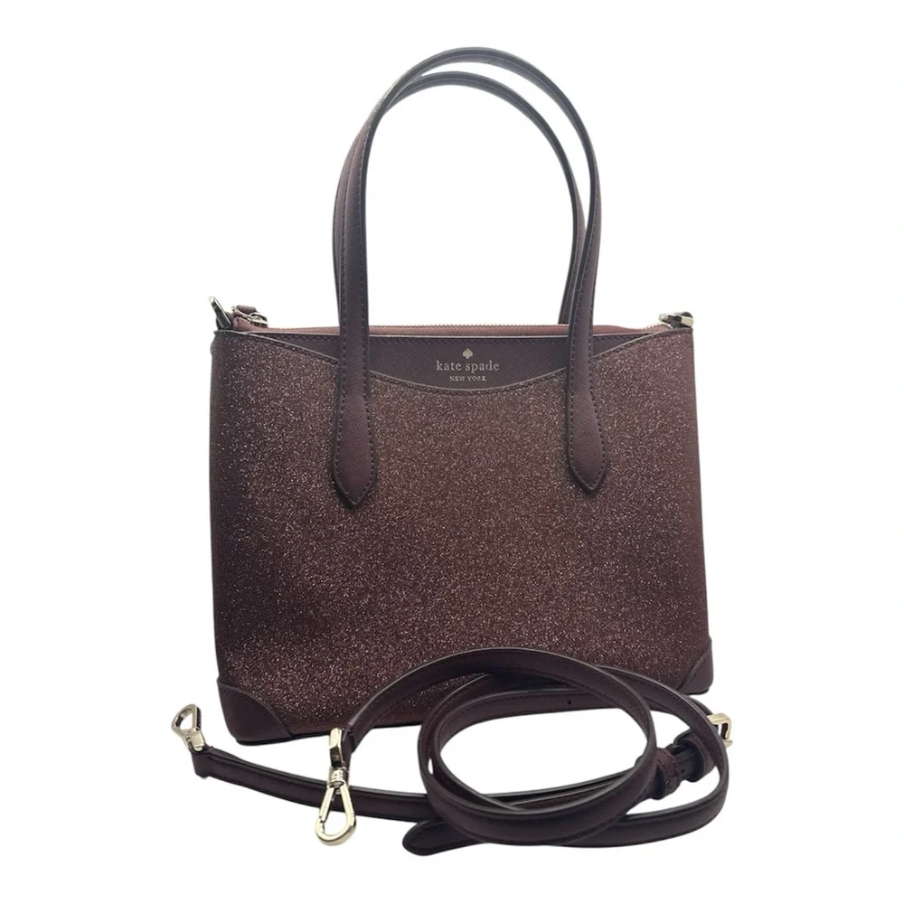 Kate Spade Shimmy Glitter Satchel – Deep Nova (Style K4625) – Excellent Used Con - Picture 2 of 11